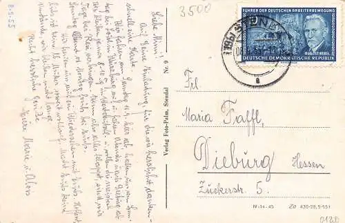 Stendal Blick vom Uenglinger Tor gl1955 173.276