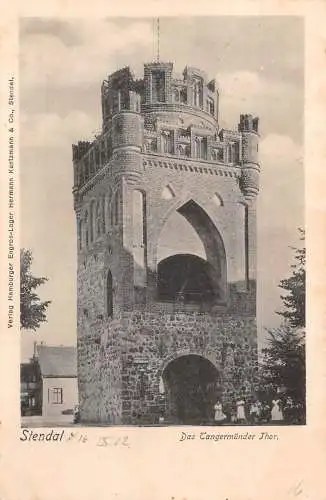 Stendal Das Tangermünder Thor bahnpgl1902 173.273
