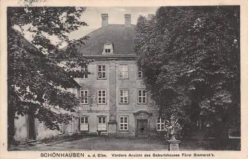 Schönhausen/Elbe Geburtshaus Bismarck gl1918 173.315
