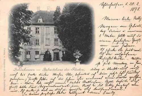 Schönhausen/Elbe Schutzhaus des Fürsten gl1898 173.314