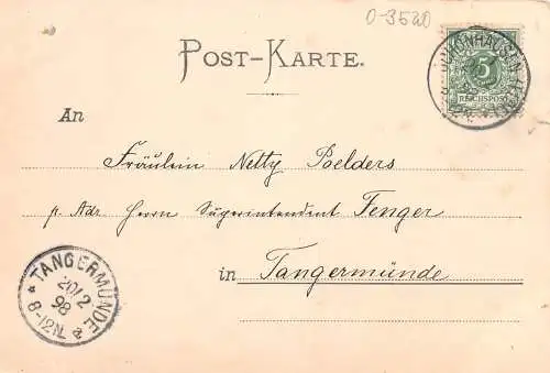 Schönhausen/Elbe Schutzhaus des Fürsten gl1898 173.314