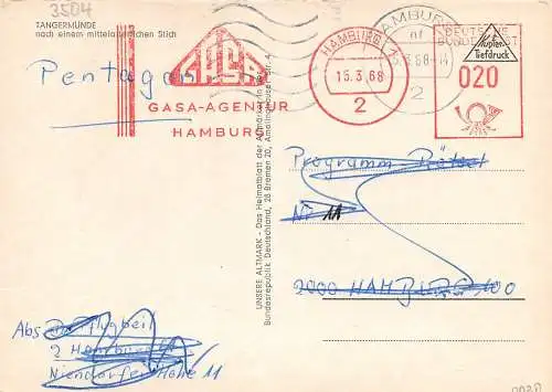 Tangermünde nach einem mittelalterlichen Stich gl1968 173.331