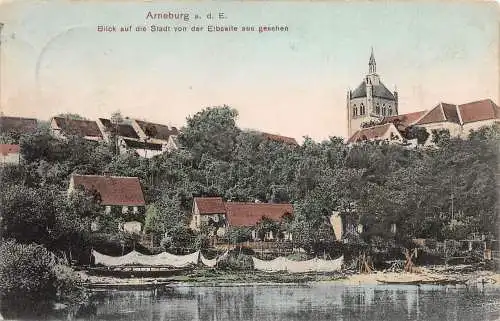 Arneburg Blick auf die Stadt gl 173.341
