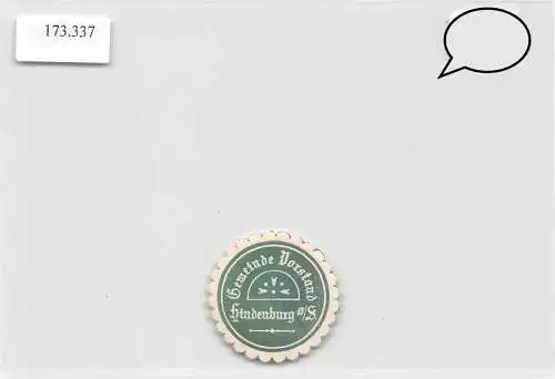 Hindenburg/Saale Vignette ngl 173.342