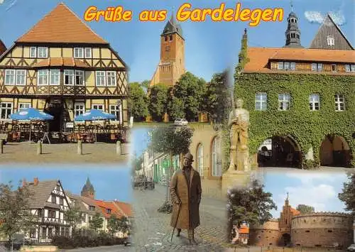 Gardelegen Mehrbildkarte gl1987 173.347
