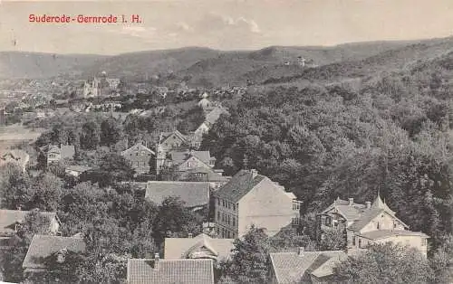 Suderode-Gernrode Panorama gl1907 173.369