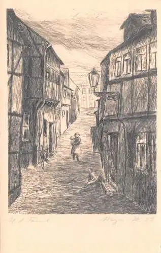 Halberstadt Künstlerkarte sign. ngl 173.381