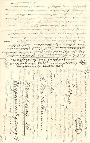 Halberstadt Rathauslaube feldpgl1911 173.379