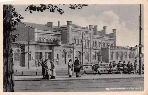 Halberstadt Bahnhof gl1955 173.396