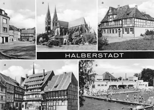 Halberstadt Mehrbildkarte gl1973 173.391