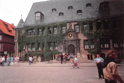 Quedlinburg Rathaus Foto (keine AK) ngl 173.394