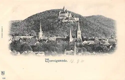Wernigerode Panorama Schloss ngl 173.463