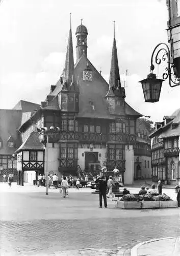 Wernigerode (Harz) Rathaus gl1977 173.489
