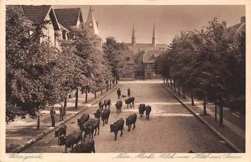 Wernigerode Neuer markt vom Hotel zur Sonne gl1939 173.470