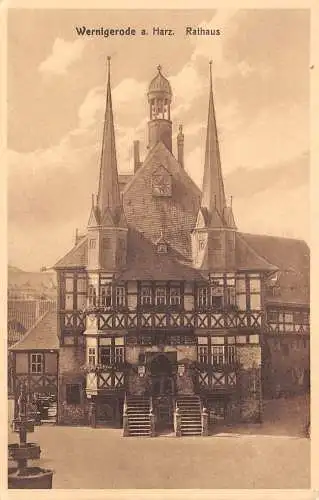 Wernigerode (Harz) Rathaus ngl 173.479