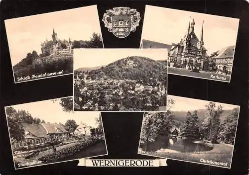 Wernigerode (Harz) Mehrbildkarte gl1961 173.497