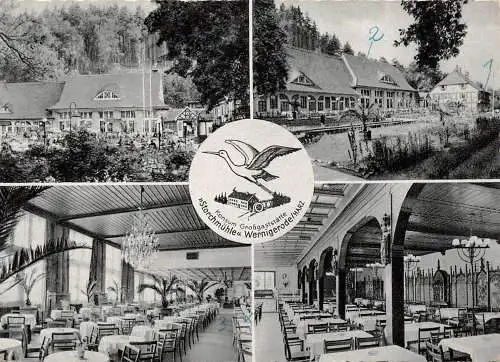 Wernigerode (Harz) Mehrbildkarte Storchenmühle gl1968 173.493
