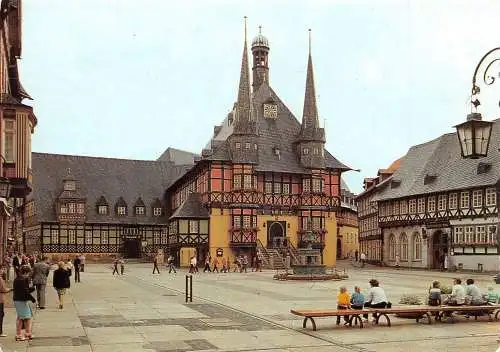 Wernigerode (Harz) Rathaus gl1986 173.508
