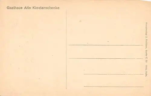 Kloster Chorin Gasthaus alte Klosterschenke ngl 173.517