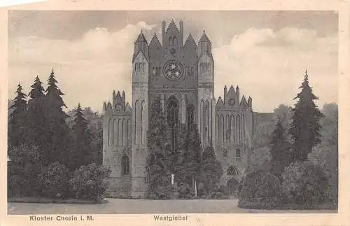 Kloster Chorin Westgiebel gl1927 173.518