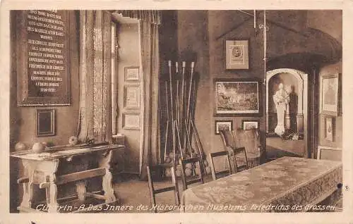 Cüstrin Inneres des Museums ngl 173.521
