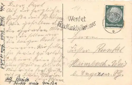 Potsdam Sanssouci Blick zum Schloss gl1934 173.541