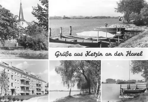 Ketzin (Havel) Teilansichten Mehrbildkarte ngl 173.534
