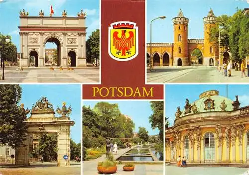 Potsdam Mehrbildkarte gl1985 173.536