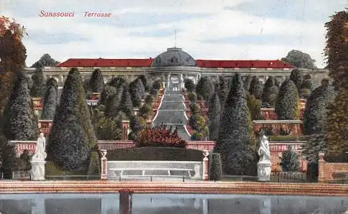Potsdam Schloss Sanssouci Terrasse ngl 173.546