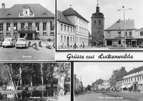 Luckenwalde Teilansichten Mehrbildkarte gl 173.573
