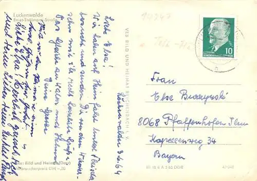 Luckenwalde Ernst-Thälmann-Straße gl1964 173.576