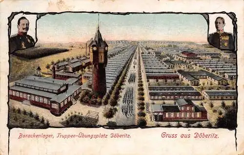 Döberitz Barackenlager Truppenübungspl. gl1911 173.586