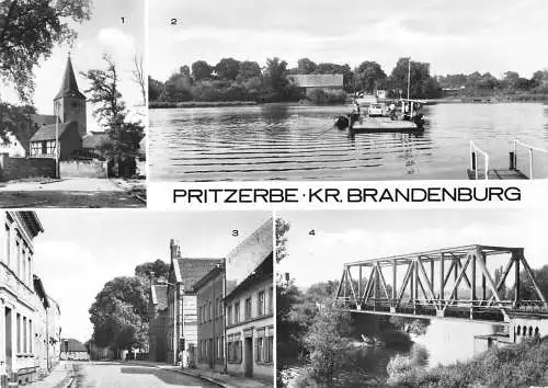 Pritzerbe Mehrbildkarte gl1984 173.581