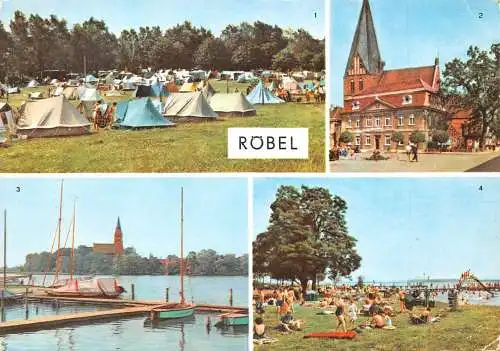 Röbel (Müritz) Mehrbildkarte gl1974 173.595