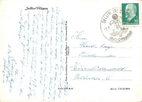 Sellin a. Rügen Fischerstrand Mehrbildkarte gl1963 173.677