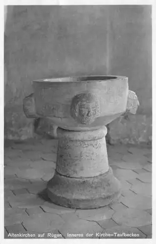 Altenkirchen (Rügen) Taufbecken ngl 173.682