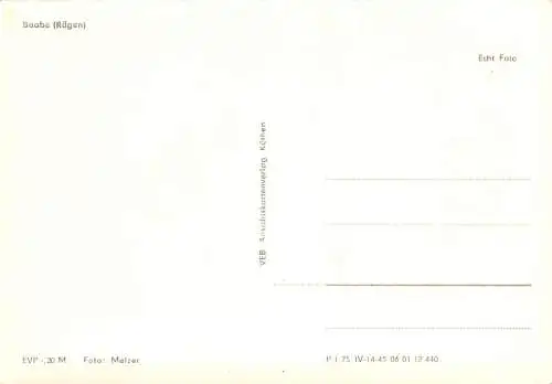Baabe auf Rügen Teilansicht ngl 173.681