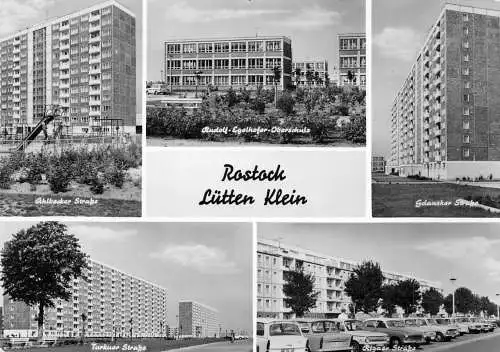 Rostock Lütten Klein Mehrbildkarte gl1976 173.692