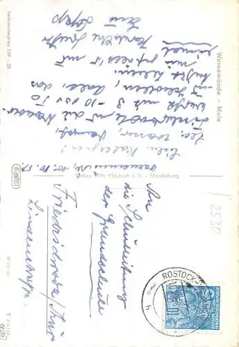 Rostock-Warnemünde Mole gl1958 173.718