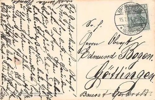 Brunshaupten Westlicher Teil des Bülow-Weges gl1914 173.771