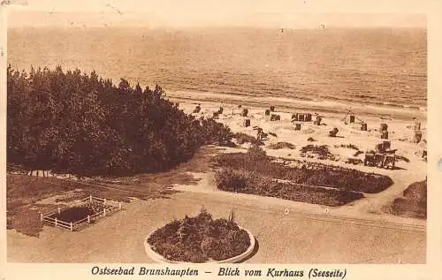 Brunshaupten Blick vom Kurhaus gl1929 173.807