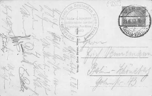 Müritz Bolterkanal, mit Stempel vom Kanuverband gl1932 173.805