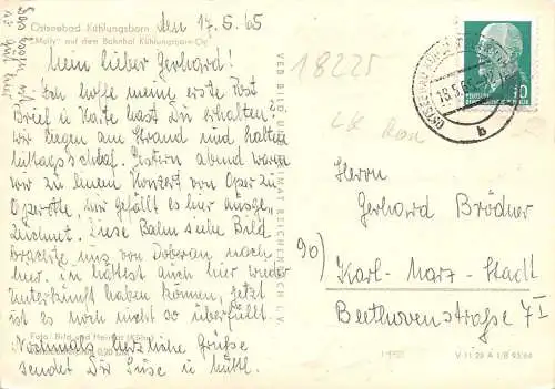 Kühlungsborn Molly auf dem Bahnhof gl1965 173.854