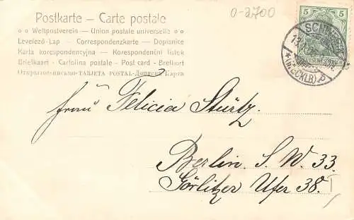 Schwerin Eisenbahn-General-Directionsgebäude gl1905 173.997