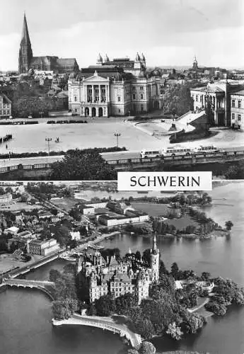 Schwerin Mehrbildkarte gl1972 174.002