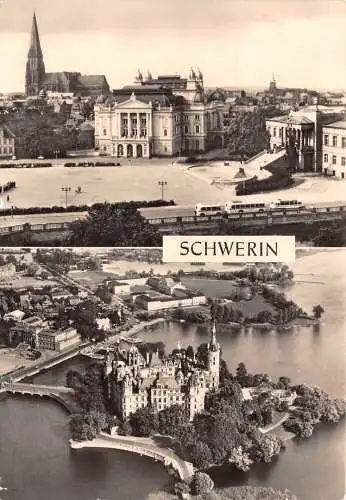 Schwerin Mehrbildkarte gl1974 174.001