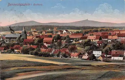 Benneckenstein/Harz Panorama gl1914 174.046
