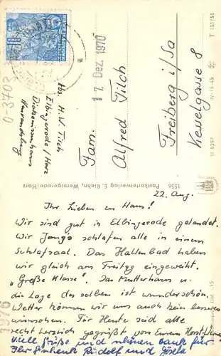 Elbingerode Harz Diakon.Haus Neuvandsburg gl1959 174.042