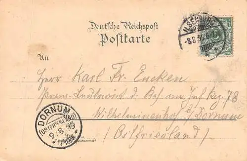 Ilsenburg (Harz) Hotel Prinzess Ilse Litho gl1895 174.095