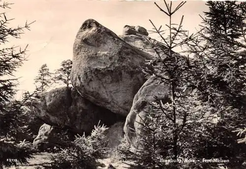 Ilsenburg (Harz) Froschfelsen gl1960 174.120